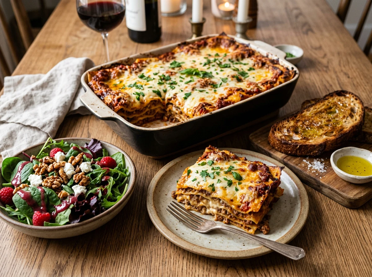 lennox menus lasagna bolognesa